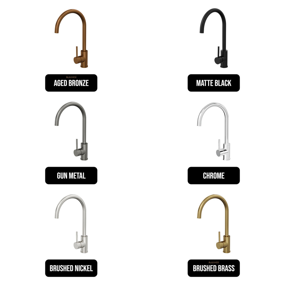 LINSOL LOUIS S2 SINK MIXER ECO 396MM CHROME