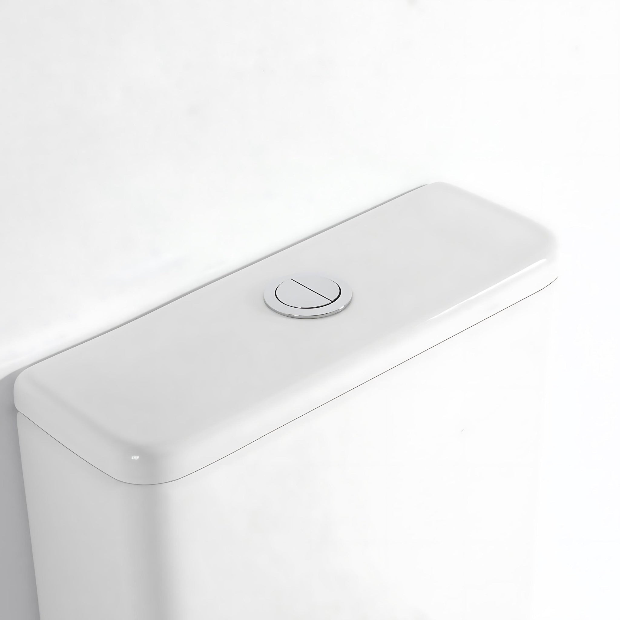 MERCIO LONDON RIMLESS BACK TO WALL TOILET SUITE GLOSS WHITE