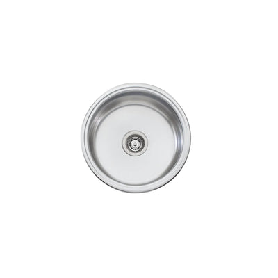 OLIVERI SOLITAIRE SINGLE BOWL ALFRESCO, KITCHEN AND LAUNDRY SINK STAINLESS STEEL 490MM