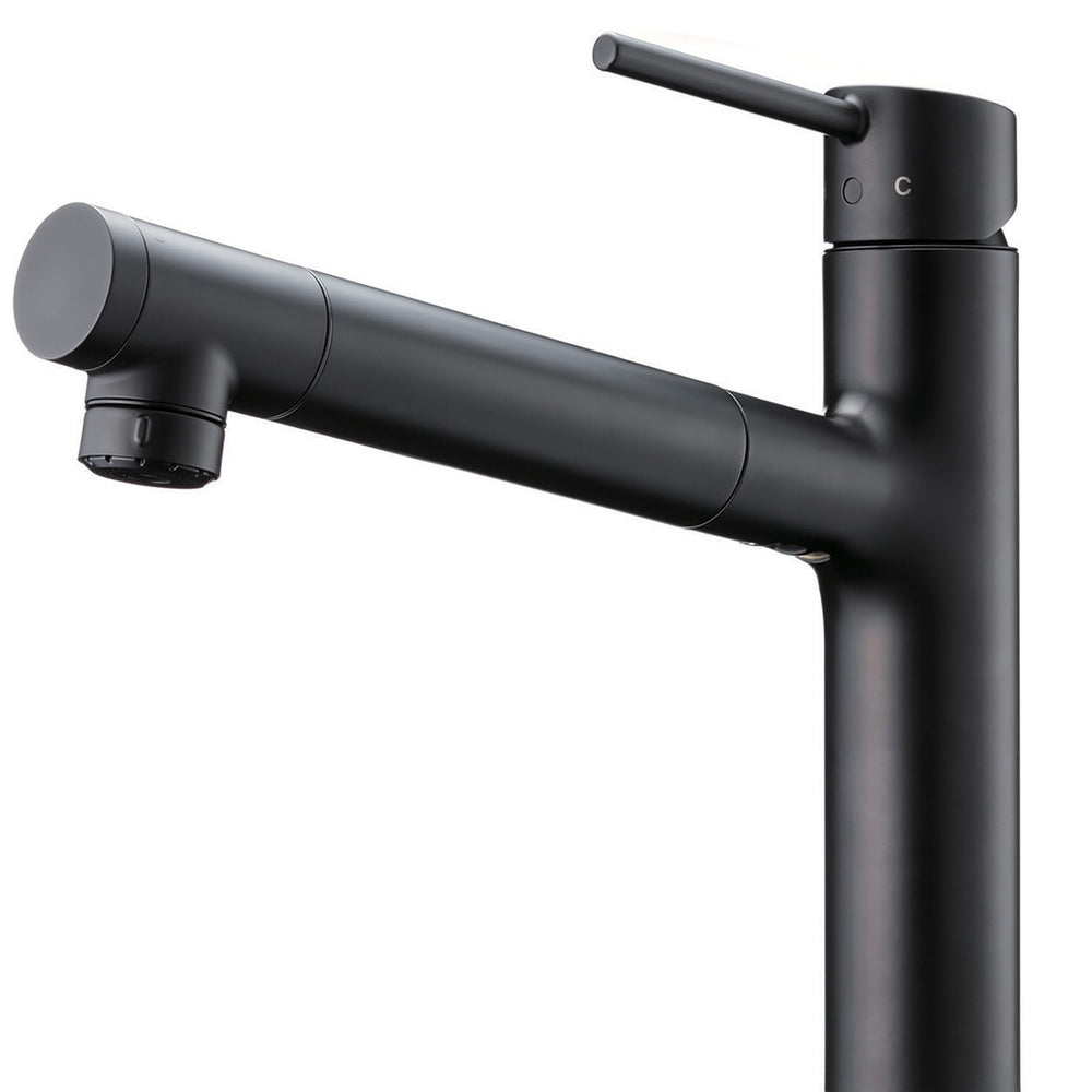 TAQUA T-5 BUILT-IN FILTRATION SINK MIXER 282MM MATTE BLACK