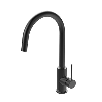 FELTON LINEA PULL OUT SINK MIXER 408MM BLACK