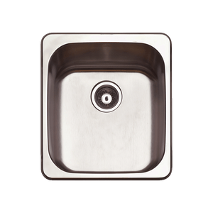 SCHOCK THE LEICHARDT SINGLE BOWL LAUNDRY SINK STAINLESS STEEL 456MM