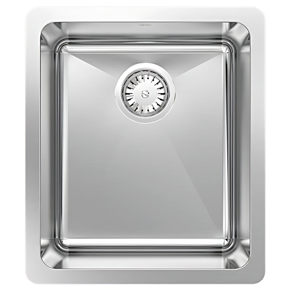 SCHOCK SINGLE BOWL LAUNDRY SINK STAINLESS STEEL 390MM