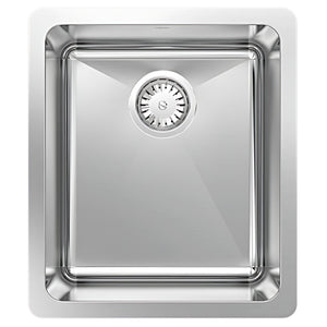 SCHOCK SINGLE BOWL LAUNDRY SINK STAINLESS STEEL 390MM
