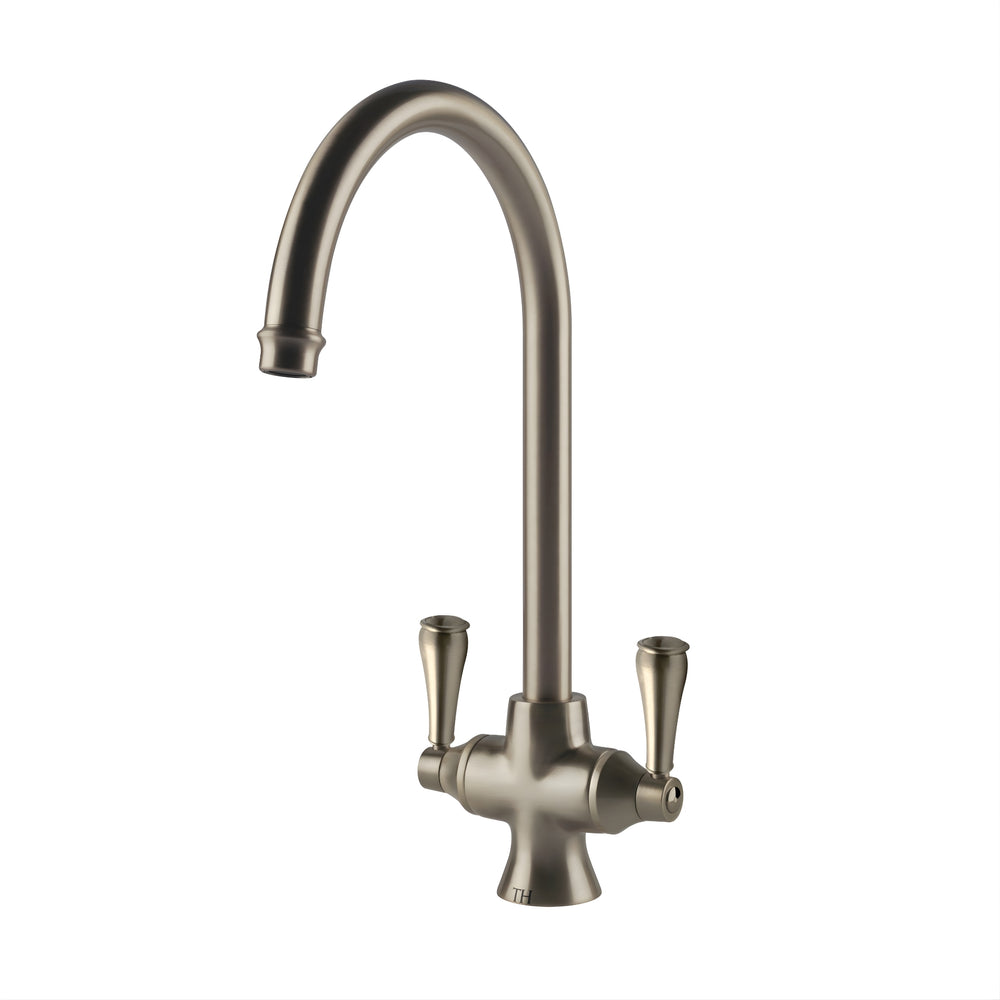 TURNER HASTINGS LUDLOW PURIFIER MIXER WITH FILTER CARTRIDGE 390MM BRUSHED NICKEL