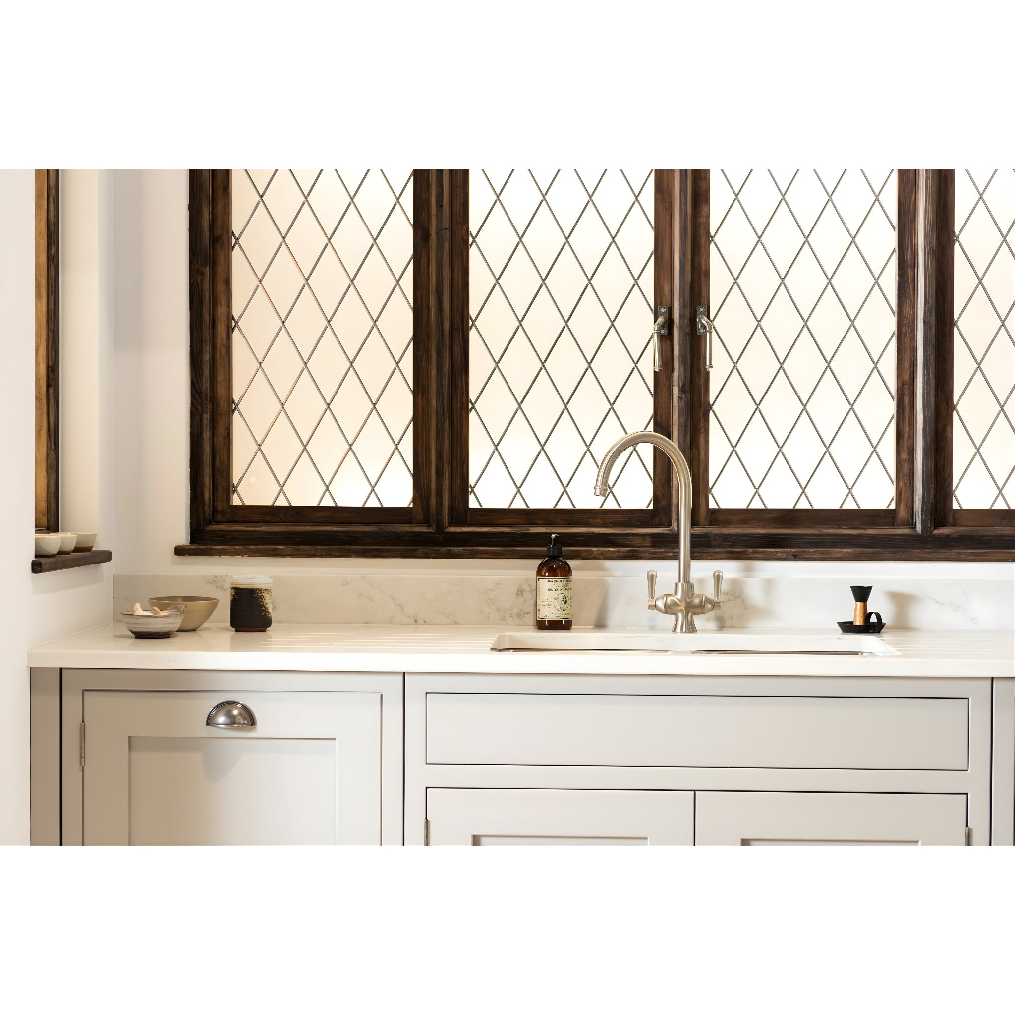 TURNER HASTINGS LUDLOW PURIFIER MIXER WITH FILTER CARTRIDGE 390MM BRUSHED NICKEL