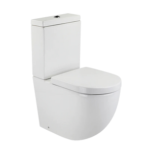 VEROTTI LUCI BACK TO WALL TOILET SUITE GLOSS WHITE