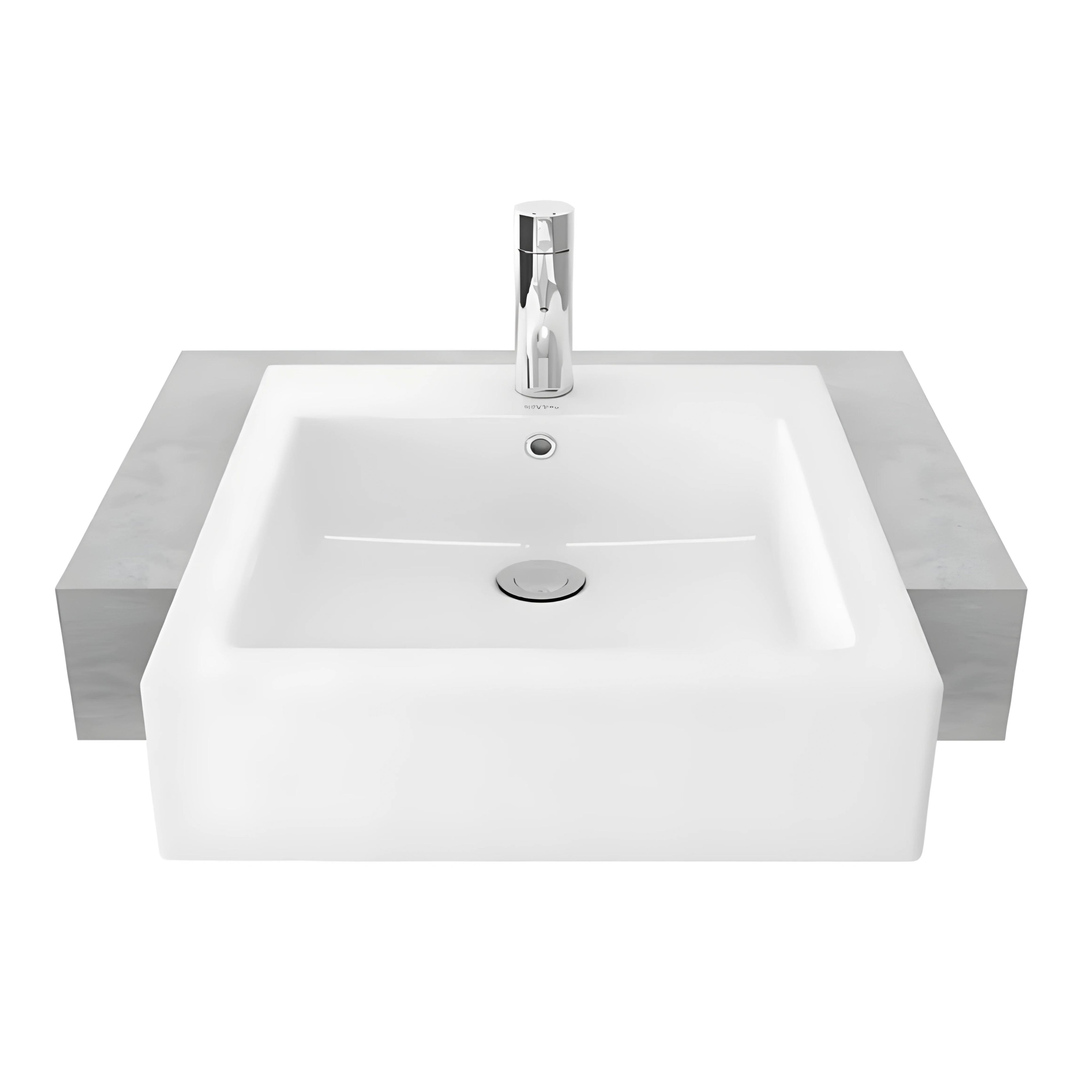 TOTO SEMI RECESSED CONSOLE LAVATORY