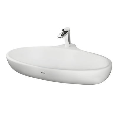 TOTO LE MUSE LAVATORY WITH BRACKET WHITE 750MM