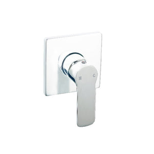 LINKWARE LIBERTY WALL MIXER WHITE AND CHROME