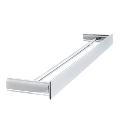 LINKWARE GABE DOUBLE NON-HEATED TOWEL RAIL CHROME (AVAILABLE IN 600MM AND 800MM)
