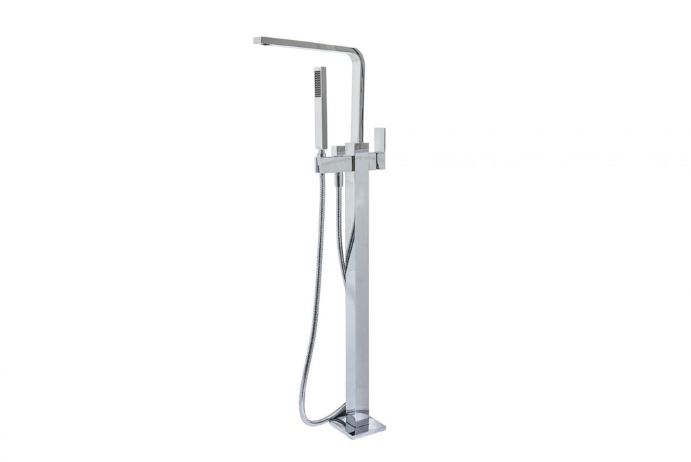 LINSOL ALESSIA FREESTANDING BATH FILLER CHROME