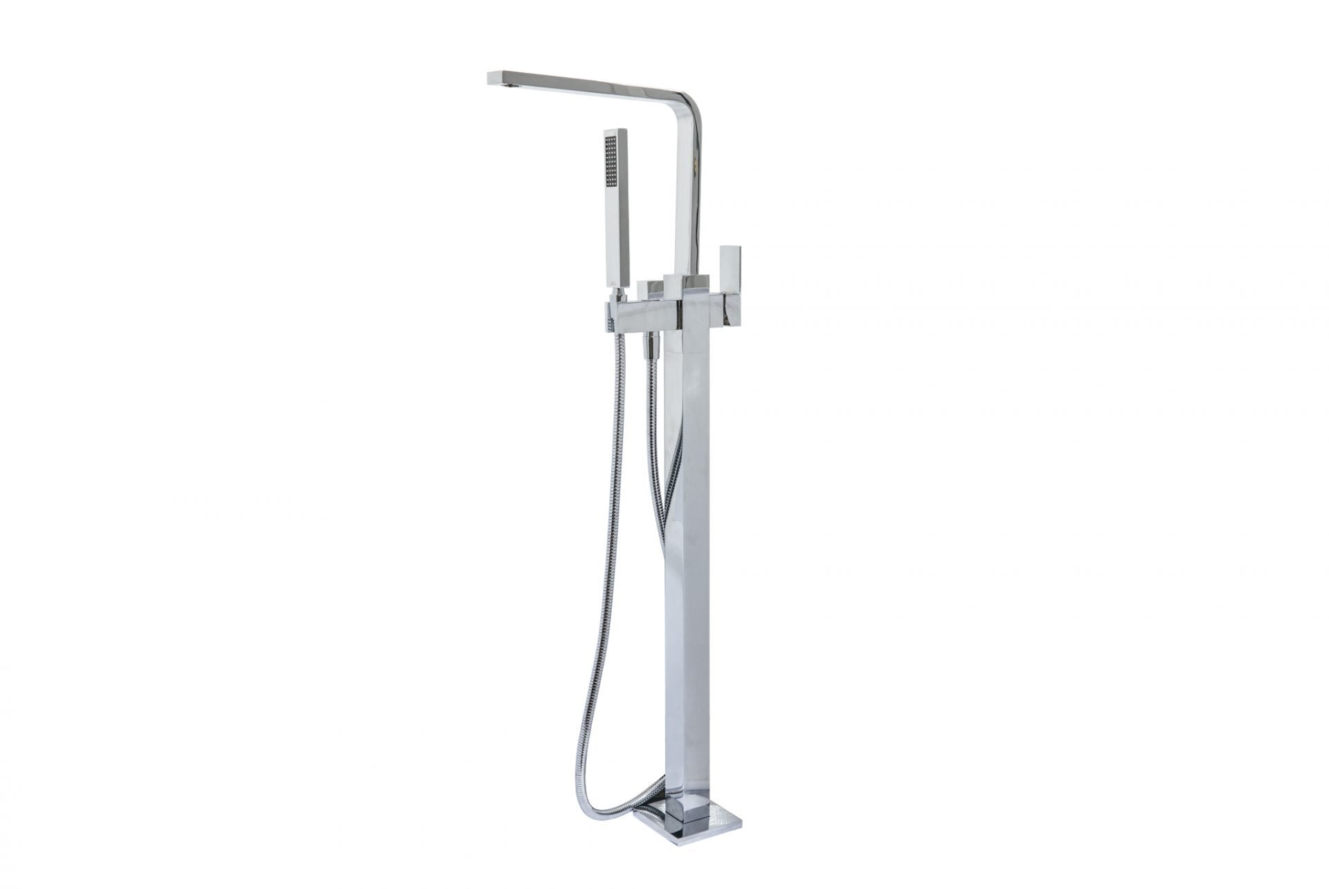 LINSOL ALESSIA FREESTANDING BATH FILLER CHROME