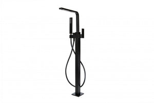 LINSOL ALESSIA FREESTANDING BATH FILLER MATTE BLACK