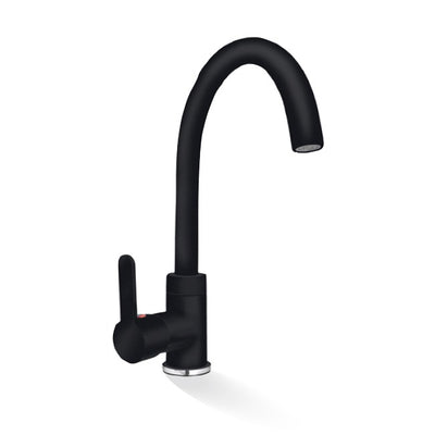 LINKWARE LOUI SINK MIXER 340MM MATTE BLACK