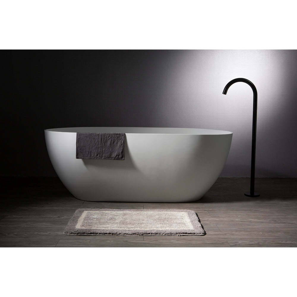 KASKADE LUCIA FREESTANDING STONE BATHTUB (AVAILABLE IN 1400MM, 1500MM, 1600MM, 1700MM AND 1800MM)
