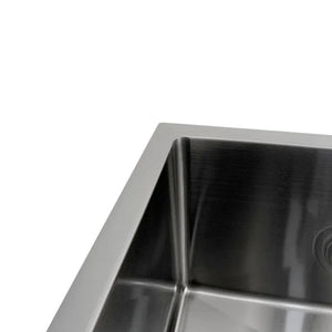 OTTI ARTE 88D DOUBLE BOWL KITCHEN SINK GUN METAL 880MM