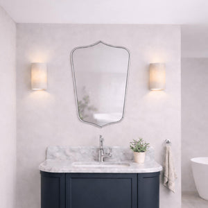 TURNER HASTINGS MAYER SHIELD FRAMED MIRROR CHROME 600X800MM