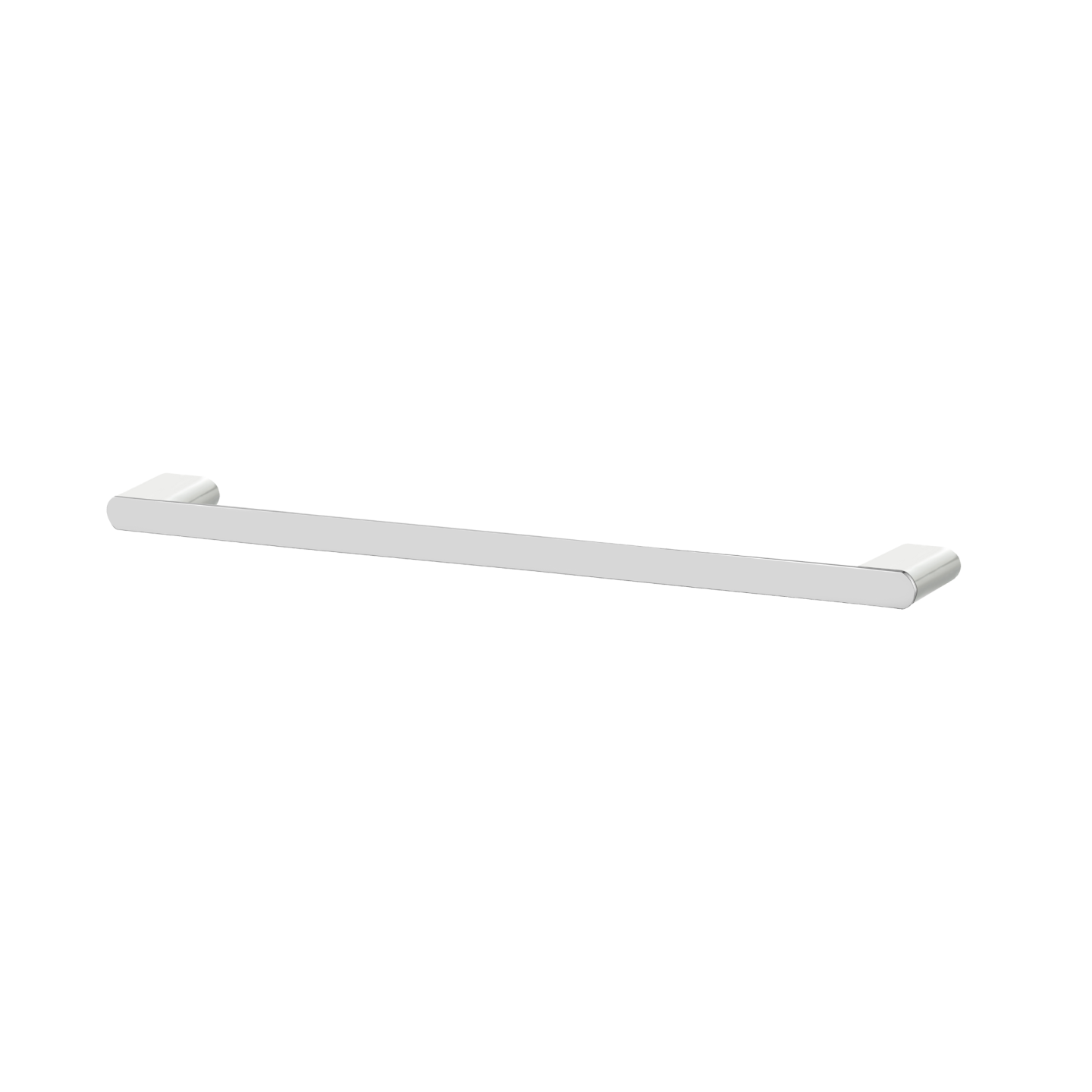 OLIVERI MADRID SINGLE NON HEATED TOWEL RAIL CHROME (AVAILABLE IN 650MM AND 800MM)