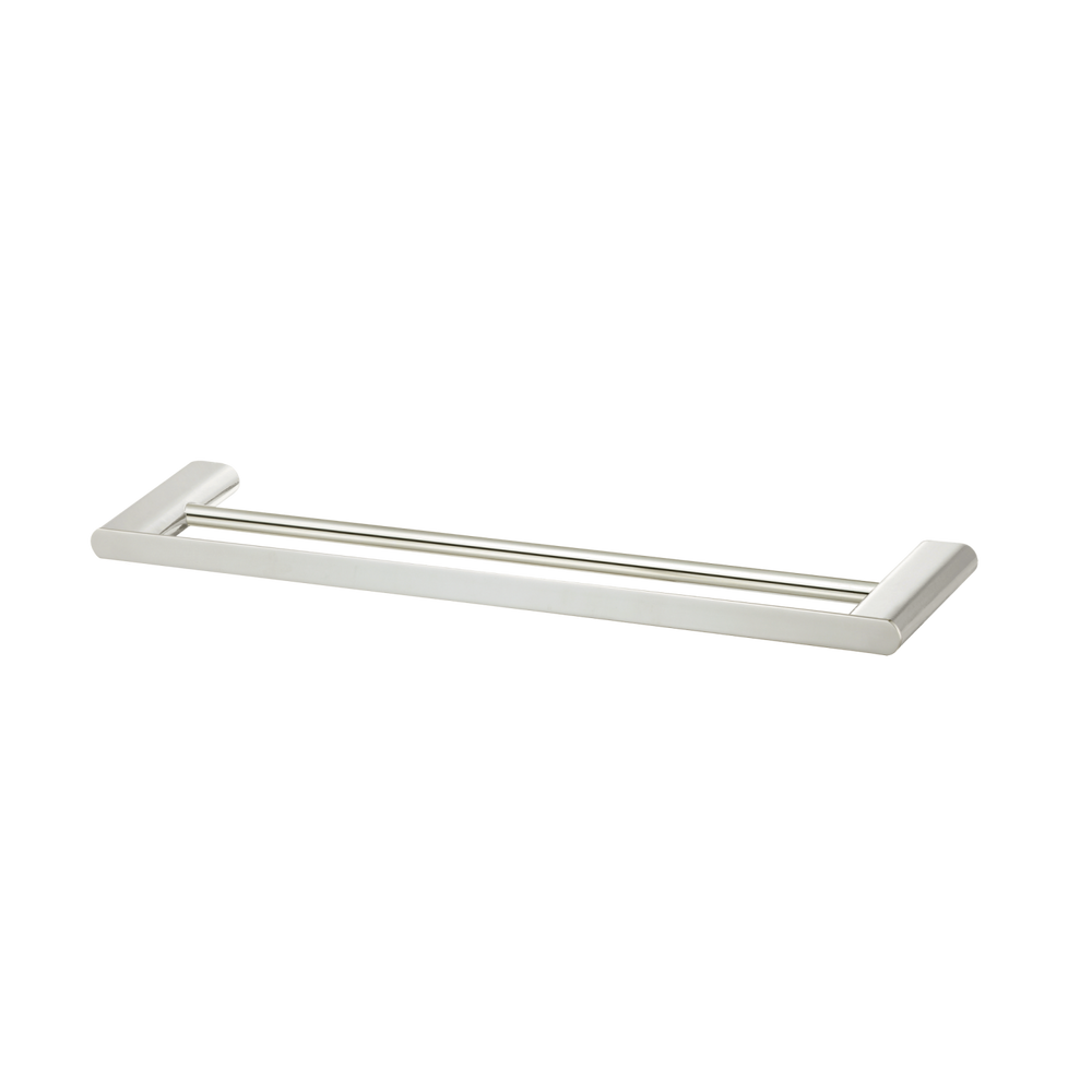 OLIVERI MADRID DOUBLE NON HEATED TOWEL RAIL MATTE BLACK (AVAILABLE IN 650MM AND 800MM)