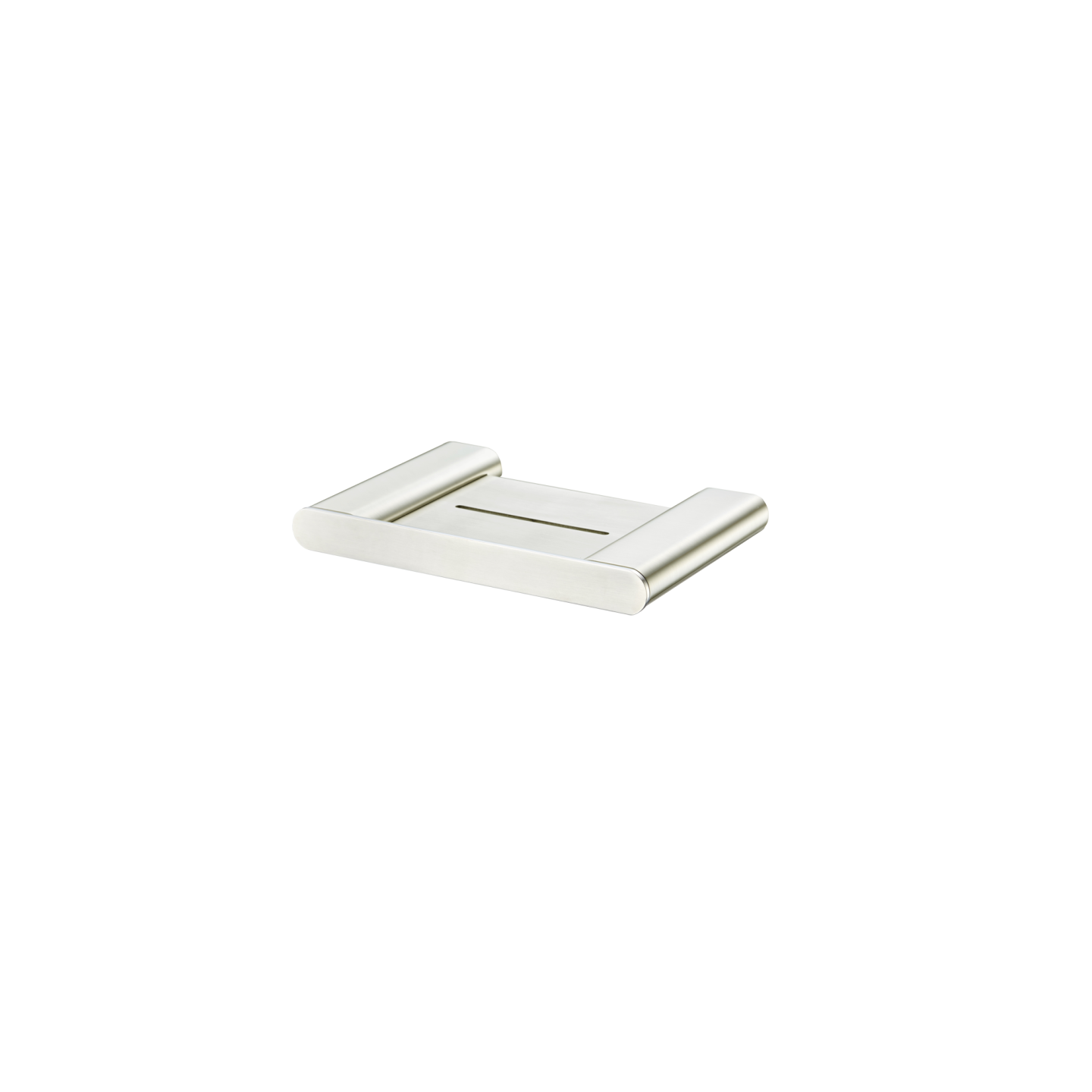 OLIVERI MADRID SOAP HOLDER WITH SHELF BRUSHED NICKEL
