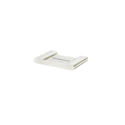 OLIVERI MADRID SOAP HOLDER WITH SHELF BRUSHED NICKEL