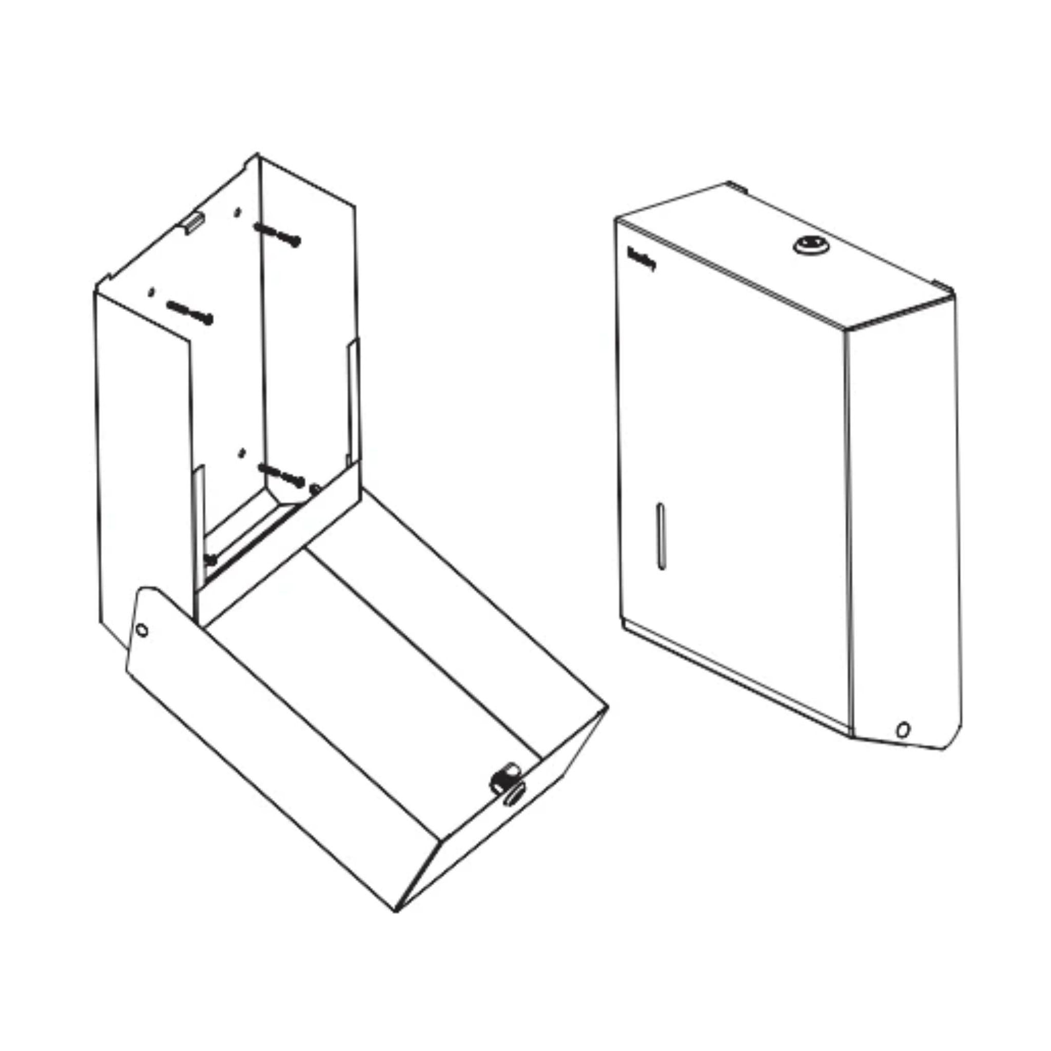 POSEIDON PAPER TOWEL HOLDER 255MM