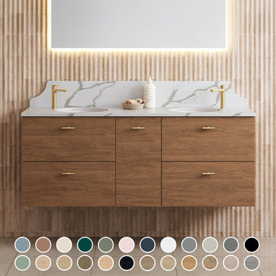 TIMBERLINE MARSHALL CUSTOM WALL HUNG VANITY (ALL SIZING)