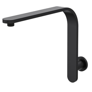 Linsol Mason Upswept Arm 380mm Matte Black - alt view