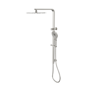 LINSOL MASON SHOWER COMBINATION AND MULTIFUNCTION HANDPIECE WITH 300MM ROUND HEAD BRUSHED NICKEL