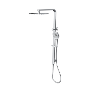 LINSOL MASON SHOWER COMBINATION AND MULTIFUNCTION HANDPIECE WITH 300MM ROUND HEAD CHROME