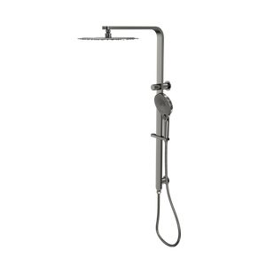 LINSOL MASON SHOWER COMBINATION AND MULTIFUNCTION HANDPIECE WITH 300MM ROUND HEAD GUN METAL