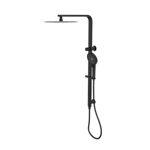 LINSOL MASON SHOWER COMBINATION AND MULTIFUNCTION HANDPIECE WITH 300MM ROUND HEAD MATTE BLACK