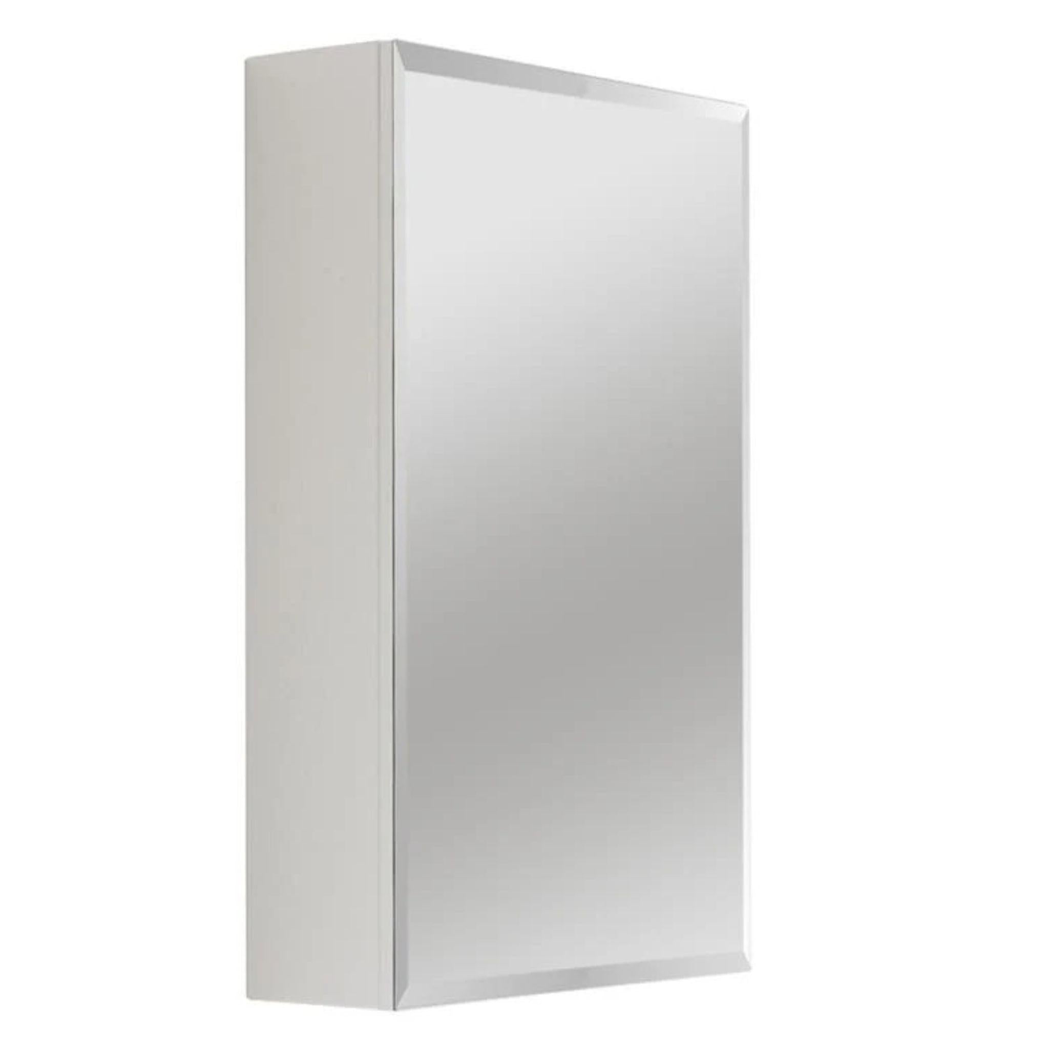 POSEIDON WHITE MIRROR CABINET 450X720MM