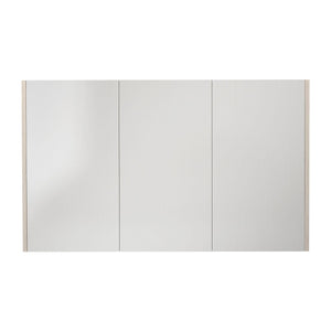 LUKKA CAMDEN COASTAL OAK MIRROR SHAVING CABINET 1200MM