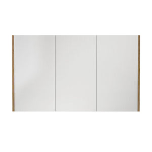 LUKKA CAMDEN PRIME OAK MIRROR SHAVING CABINET 1200MM