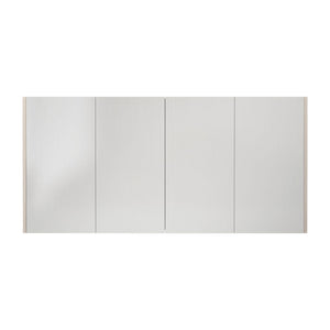 LUKKA CAMDEN COASTAL OAK MIRROR SHAVING CABINET 1500MM