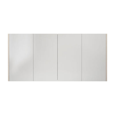 LUKKA CAMDEN COASTAL OAK MIRROR SHAVING CABINET 1500MM