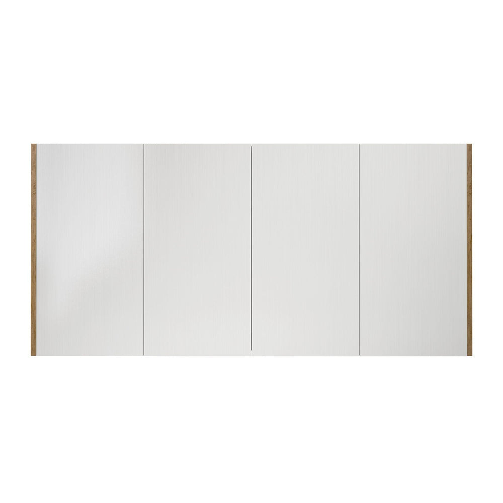 LUKKA CAMDEN PRIME OAK MIRROR SHAVING CABINET 1500MM