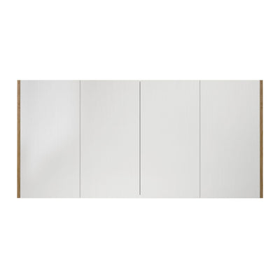 LUKKA CAMDEN PRIME OAK MIRROR SHAVING CABINET 1500MM