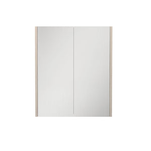 LUKKA CAMDEN COASTAL OAK MIRROR SHAVING CABINET 600MM