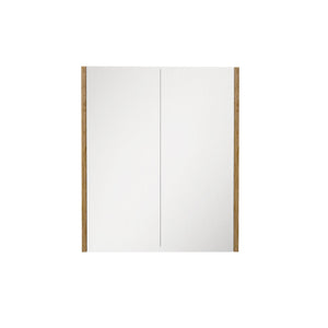 LUKKA CAMDEN PRIME OAK MIRROR SHAVING CABINET 600MM