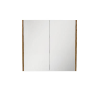 LUKKA CAMDEN PRIME OAK MIRROR SHAVING CABINET 750MM