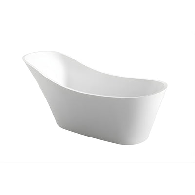 DECINA MARCELLA FREESTANDING BATH GLOSS WHITE 1700MM