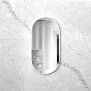 OTTI NOOSA METAL FRAMED MIRROR WHITE 600X1200MM