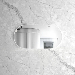 OTTI NOOSA METAL FRAMED MIRROR WHITE 600X1200MM
