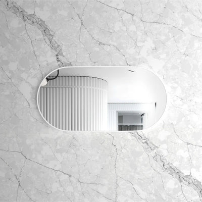 OTTI NOOSA METAL FRAMED MIRROR WHITE 600X1200MM