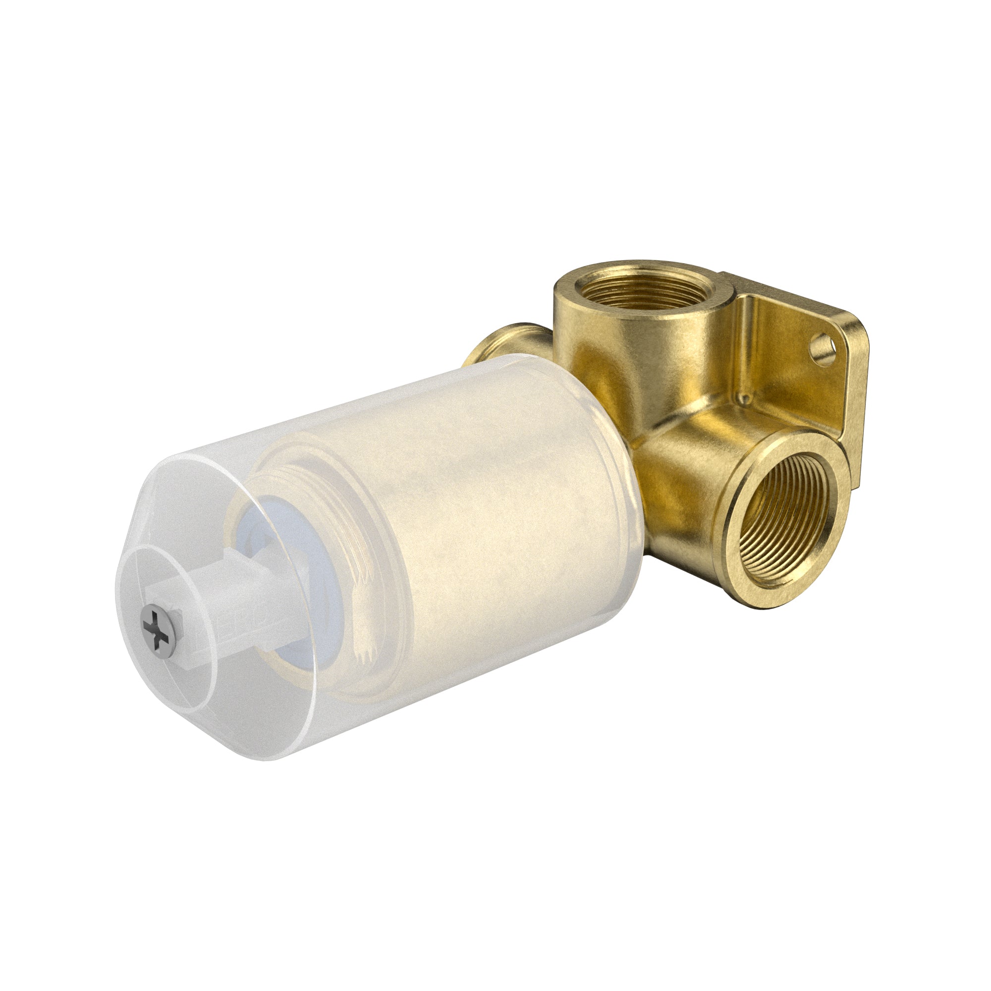MODERN NATIONAL STAR MINI SHOWER MIXER TRIM KIT WITH UNIVERSAL BODY BRUSHED BRONZE