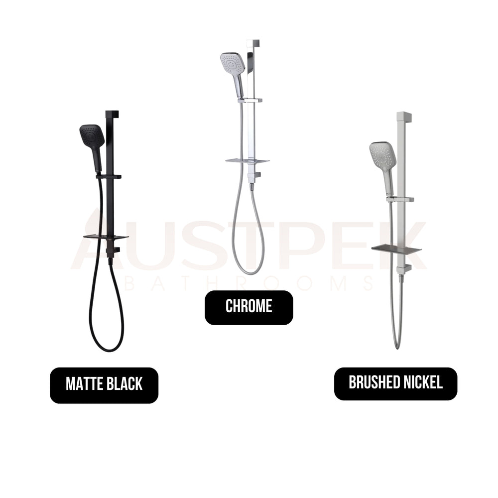 OLIVERI MONACO HAND SHOWER WITH RAIL CHROME