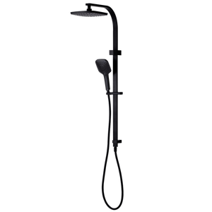 OLIVERI MONACO DUAL SHOWER SET MATTE BLACK